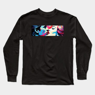 An Intimate Kiss Long Sleeve T-Shirt